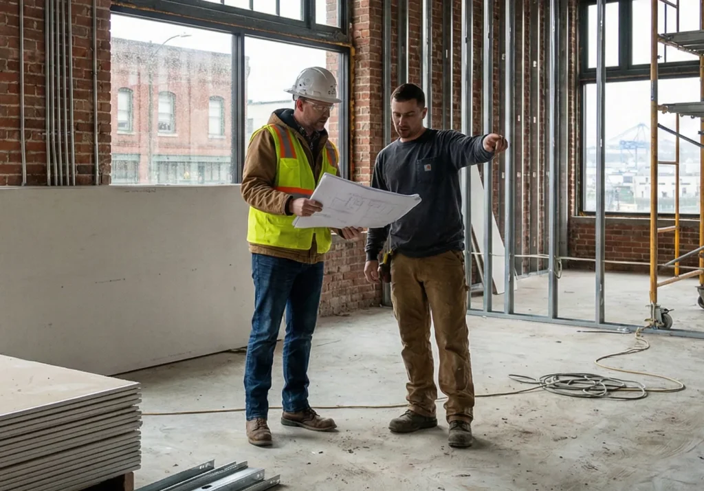 general contractor in the site